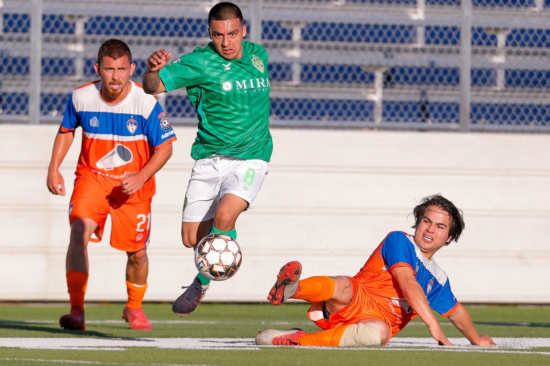 Sonoma County Sol FC at Napa Valley 1839 FC men's soccer